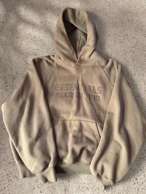 Fear of God Essentials Embossed Logo Hoodie